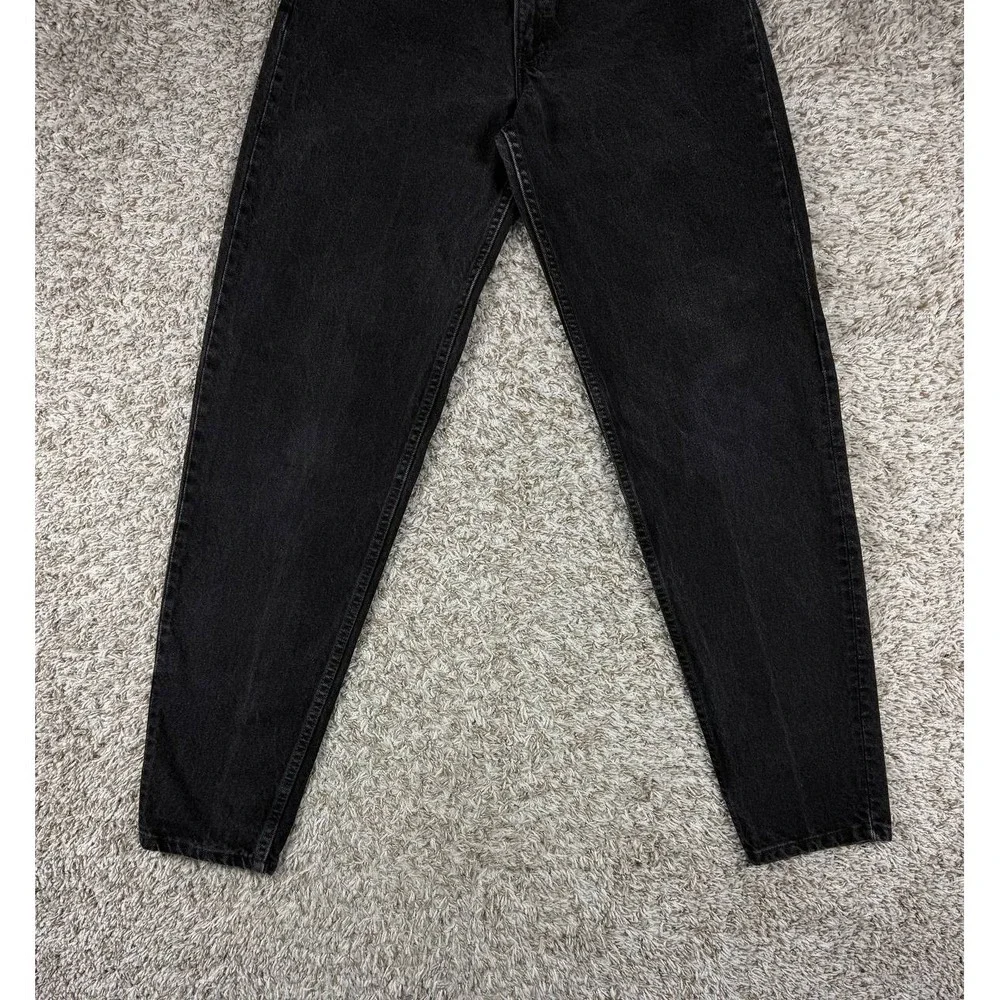 Vintage 1993 Levi's 560 Loose Fit Black Jeans Made in USA W30 L36